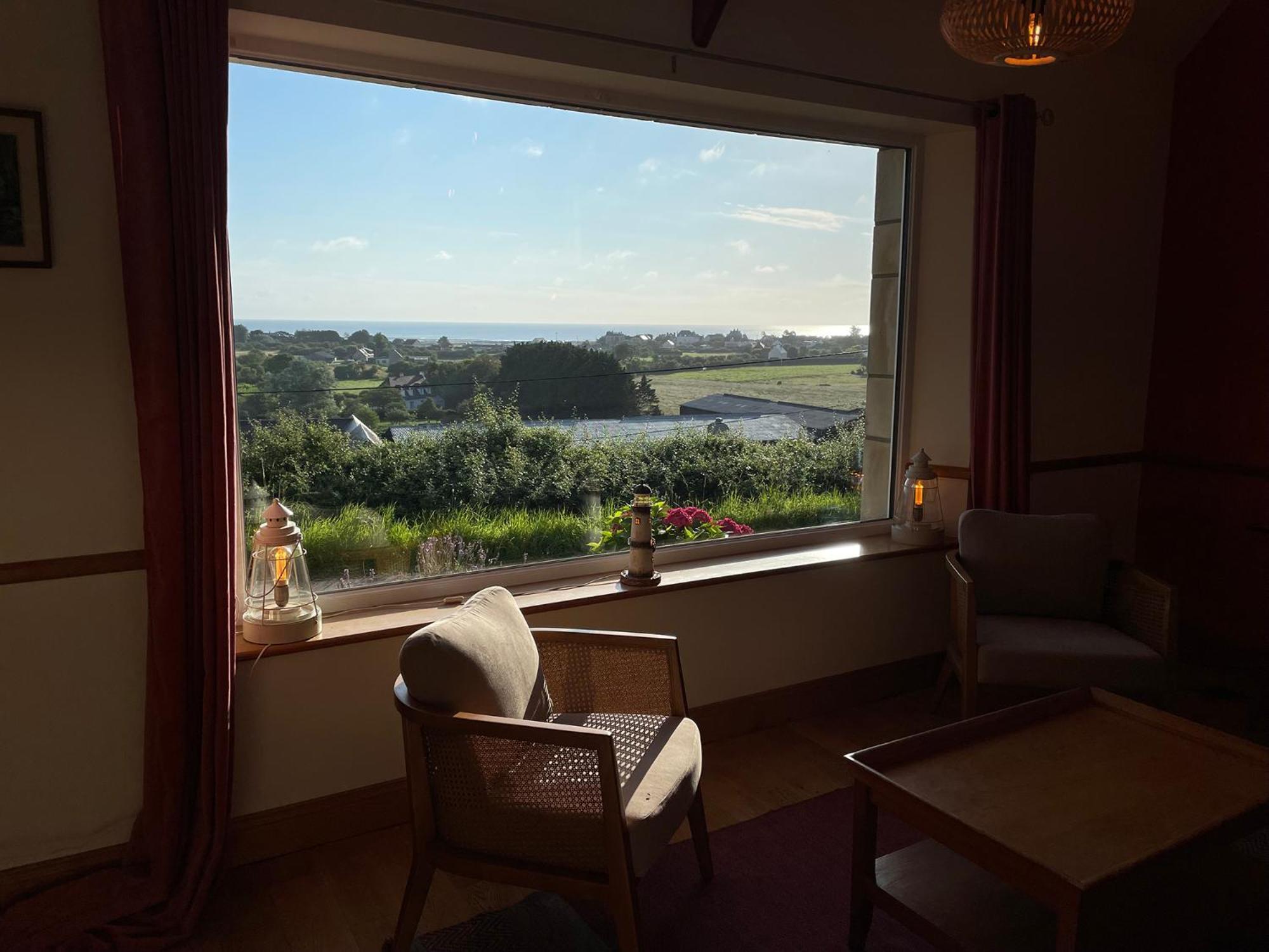 Maison De Charme Vue Sur Mer Pour 6 Pers Quinéville Dış mekan fotoğraf