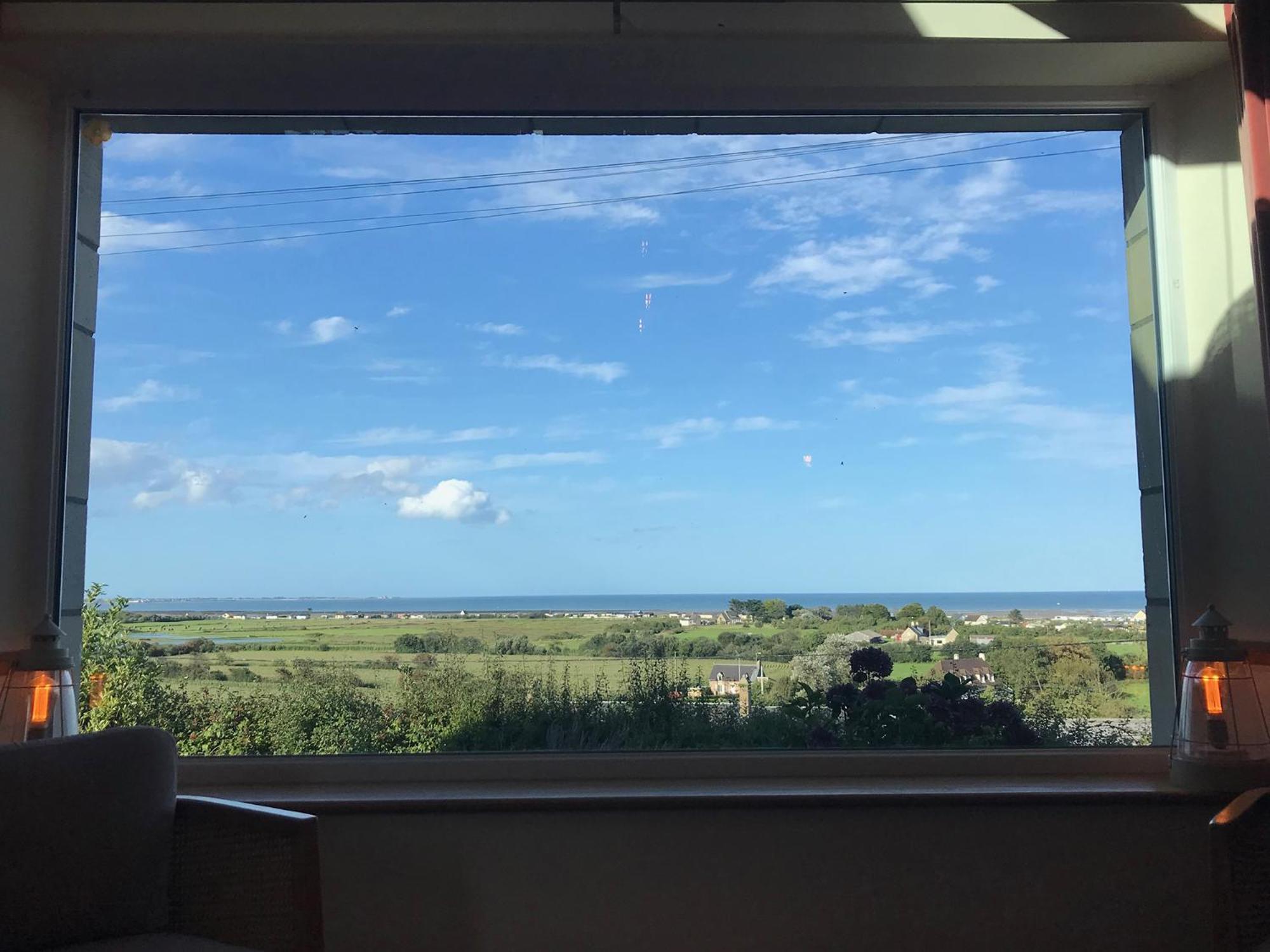 Maison De Charme Vue Sur Mer Pour 6 Pers Quinéville Dış mekan fotoğraf